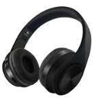 Casti bluetooth wireless w802 negru over ear pliabile sport cu microfon incorporat