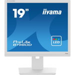 Monitor LED ProLite B1980D-W5, Iiyama, 19 inch, 1280x1024, Alb