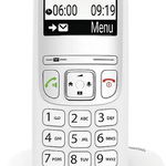 Telefon DECT fara fir Gigaset A690, Caller ID Alb