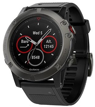 Ceas smartwatch Garmin Fenix 5X Sapphire