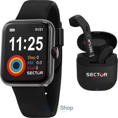Smartwatch Huawei Watch GT 5 Pro, 46MM, Tarnish Titanium Case, Black Fluoroelastomer Strap