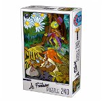 Puzzle D-Toys La Fontaine Greierele si Furnica 240 piese