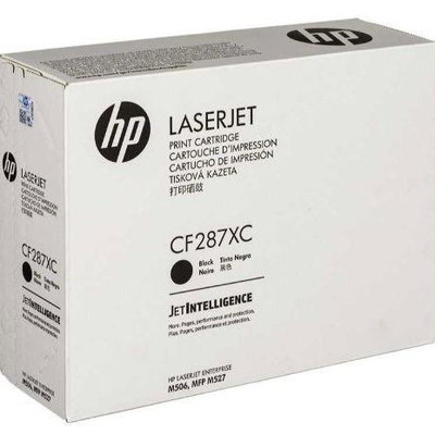 Cartuș toner HP CONTRACT 87X (CF287XC) Negru, capacitate extinsă, pentru imprimare profesională în birou, HP