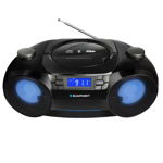 Boombox Blaupunkt BB31LED, Bluetooth, FM, MP3, AUX, USB, Ceas cu alarma, lumini, LED, Blaupunkt
