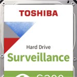 Unitate server Toshiba S300 Surveillance 6TB 3,5'' SATA III (6Gb/s) (HDWT860UZSVA), Toshiba