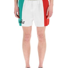 Dolce & Gabbana Italian Flag Shorts VARIANTE ABBINATA, Dolce & Gabbana