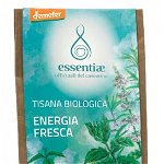 Ceai din plante BIO energie si prospetime, certificare Demeter Essentiae, Essentiae Drinks