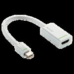 Mini Display Port in Adaptor HDMI, alb, LEITZ Complete