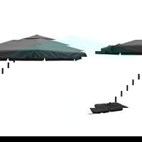 Umbrela de soare de gradina din aluminiu vidaXL