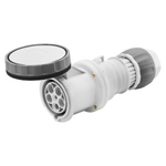 Priza  industriala mobila HP - IP66/IP67/IP68/IP69 - 3P+N+E 63A 600-690V 50/60HZ - BLACK - 5H - MANTLE TERMINAL, Gewiss