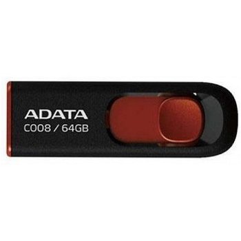 Stick USB A-DATA C008 64GB (Negru), ADATA