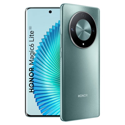 Telefon HONOR Magic6 Lite 5G, 256GB, 8GB RAM, Dual SIM, Emerald Green