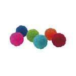 Set 6 mingiute colorate educative din cauciuc natural, 10 cm, Rubbabu, Rubbabu