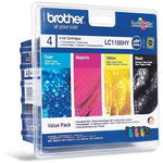 LC1100 High Yield Value Blister Pack, Brother