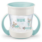 NUK Magic Cup Mini ceasca cu mânere 6m+ Green 160 ml, NUK