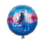 Balon folie rotund 45 cm Ana si Elsa Frozen Engros Engros, 