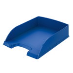 Tavita pentru documente Leitz Plus standard plastic albastra