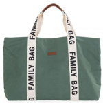 Geanta Childhome Family Bag Signature Verde, CHILDHOME