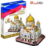 Catedrala Hristos Mantuitorul Moscova Rusia - Puzzle 3D - 127 de piese