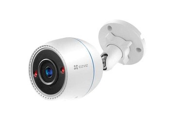 Camera IP Wireless exterior EZVIZ H3C, Full HD 1080p, IR, Night Vision, Alb