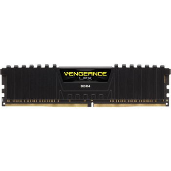 Memorie Corsair Vengeance LPX 16GB DDR4 2400MHz CL14 neagra cmk16gx4m1a2400c14