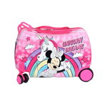 Troller tip geanta, Unicorn Dreams, Minnie Mouse, roz, 44x28,5x21 cm