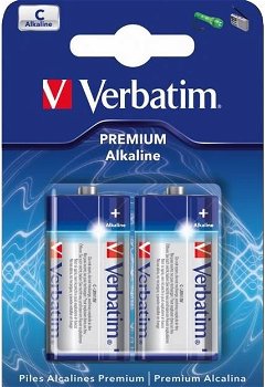 Baterii Alkaline Verbatim 49922, 2 buc, Verbatim