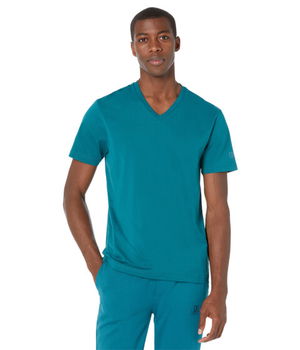 Imbracaminte Barbati Colmar Short Sleeve V-Neck Jersey Vetiver, Colmar