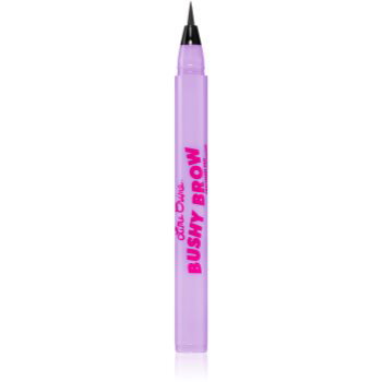 Lime Crime Bushy Brow Pen creion pentru sprancene culoare Baby Brown 0,7 ml, Lime Crime