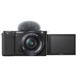 Aparat foto Sony Alpha ZV-E10 Body Black + Obiectiv E PZ 16-50 mm f/3.5-5.6 OSS, Sony