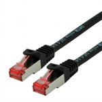 Cablu de retea SFTP cat 6 Component Level LSOH negru 20m, Roline 21.15.2659
