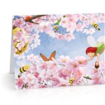 Felicitare - Busy Bee, Multicolor, Standard, Carton, 105 x 150 mm