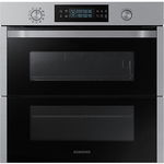 Cuptor incorporabil Samsung Dual Cook Flex NV75N5641RS, Electric, 75l, Grill, Catalitic, Inox