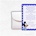 Invitatie Botez: Mickey Mouse