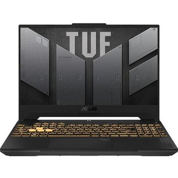 Laptop Gaming ASUS TUF F15 FX507VU cu procesor Intel® Core™ i7-13620H pana la 4.9 GHz, 15.6, Full HD, IPS, 144Hz, 16GB, 512GB SSD, NVIDIA® GeForce RTX™ 4050 6GB GDDR6, No OS, Jaeger Gray, ASUS