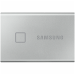 SSD extern Samsung T7 Touch portabil 1TB USB 3.1 Argintiu