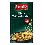 Noodles cu ou (taietei) pt wok (din faina de grau) Lien Ying - 250 g, Lien Ying