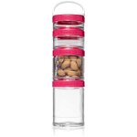 Blender Bottle GoStak® Starter 4 Pak caserole pentru păstrarea alimentelor culoare Pink 1 buc, Blender Bottle
