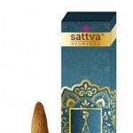 Conuri parfumate Relax cu suport, 10buc – Sattva Ayurveda, Sattva Ayurveda