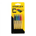 Mini Marker Subtire 4 Buc Stanley 2-47-329, Stanley