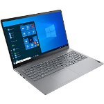 Laptop Lenovo ThinkBook 15 G2 ITL (Procesor Intel® Core™ i7-1165G7 (12M Cache, up to 4.70 GHz), 15.6inch FHD, 16GB, 512GB SSD, nVidia GeForce MX450 @2GB, Gri), Lenovo