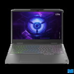 Laptop Gaming Lenovo LOQ 15IRH8 cu procesor Intel® Core™ i5-12450H pana la 4.4 GHz, 15.6inch, Full HD, IPS, 144Hz, G-SYNC, 16GB, 512GB SSD, NVIDIA GeForce RTX 4050 6GB GDDR6, No OS, Gri, Lenovo
