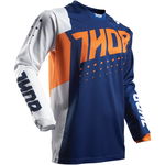 Tricou Motocross Thor S7 Plus Akv Portocaliu/albastru, L, Thor