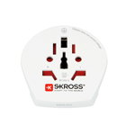 Adaptor priza universal Skross 1500211-E, World EU, 16A, 100V - 250V