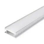 Profil Aluminiu ptr Banda LED Gri L2m 2 M, Optonica