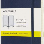 Carnet - Classic - Pocket, Soft Cover, Squared - Sapphire Blue | Moleskine, Moleskine