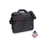 Geanta laptop, neagra, 40x14x30cm, Offishop, S-cool