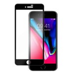 Folie Sticla Wozinsky Super Tough pentru iPhone SE 2 / iPhone SE 3, FullCover, Case Friendly (Negru/Transparent)
