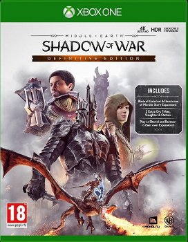 Joc Middle Earth Shadow Of War Definitive Edition pentru Xbox One