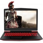 Notebook / Laptop Lenovo Gaming 15.6'' Legion Y520, FHD IPS, Procesor Intel® Core™ i5-7300HQ (6M Cache, up to 3.50 GHz), 8GB DDR4, 1TB + 256GB SSD, GeForce GTX 1050 Ti 4GB, FreeDos, Red, Backlit, 2Yr